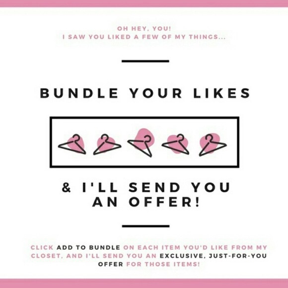 Bundle your likes to receive a private offer! 🛍💕 - Picture 1 of 1